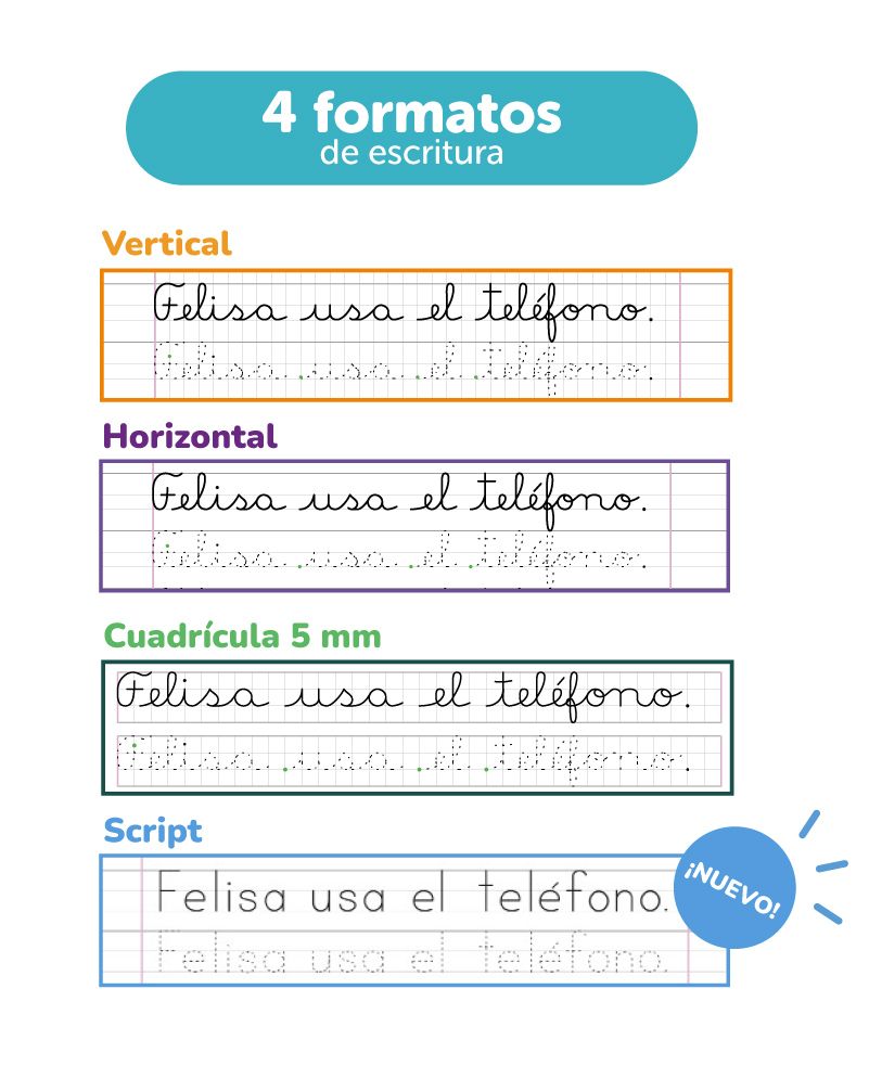 Caligrafia para niños en ingles: Ejercicios para mejorar la letra  mayúsculas y minúsculas en primaria (Caligrafía para niños ) (Spanish  Edition)